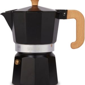 Espresso Maker, 3 Kopjes, Aluminium, Zwart - La Cafetière | Venice