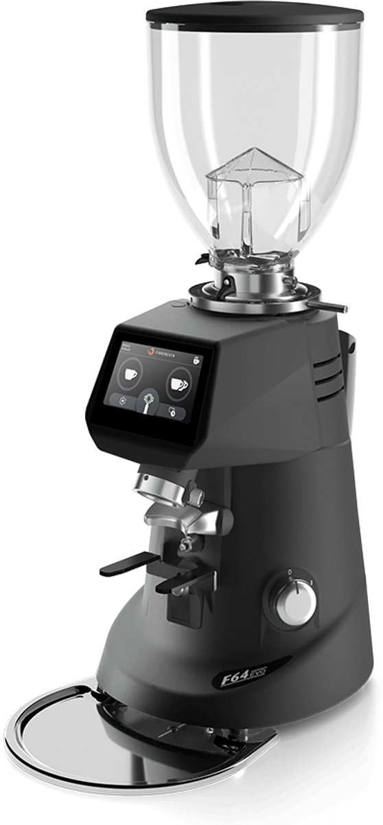 Fiorenzato F64 Evo Koffiemolen Zwart - Professionele Espressomolen - 64mm Maalschijven - Grind on Demand - Horeca & Thuisbarista