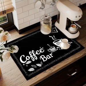 Koffiemat - Aanrechtmatje- Antislip - Tamping Mat - Coffee bar - 40x58 cm