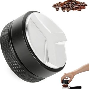 Koffieverdeler - 53mm - Koffie Tamper - Koffie Stamper - Koffie Distributeur - Espresso Verdeler - Espressomachine- Koffie Distributeur - Espresso Tamper - Barista Essentials - Koffie Accessoires - Aluminiumlegering en ABS - Antislip