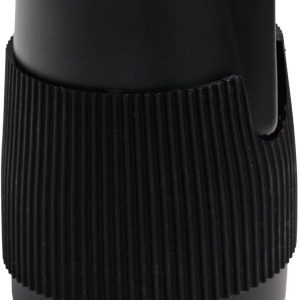 Melkkannetje Opschuim zonder handvat - 400ml - Zwart - RVS - Melkopschuimkan - Melkkan - Espressomachine - Barista Essentials