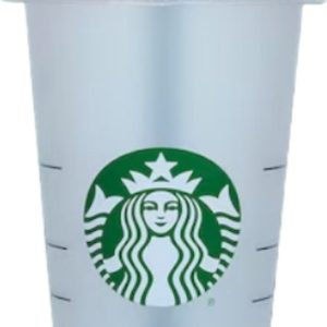Starbucks Beker - Doorzichtig Drinkbeker - Met Rietje en Deksel - Herbruikbaar- ijskoffie beker - Milkshake beker - Tumbler - Cup