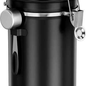 VAIVE Koffieblik - Koffiebus - Koffieblikbewaarblik - Bewaarbus Koffie - Voorraadpotten - Voorraadbussen - Voorraadbus -1.8L