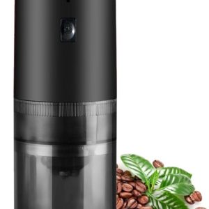 koffiemolen electrisch - koffiemolen - koffiezetapparaat - koffiemolen - kunststof - zwart