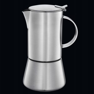 Cilio Aida Moka Pot - RVS, 4 Kopjes, Geschikt voor Inductie