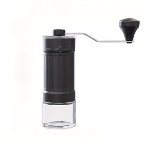 Deze handmatige koffiemolenset bevat een borstel, een keramische maalkop en een instelbare maalgraad Geschikt voor gelijkmatig malen. Hij is Geschikt voorzien van een afneembare, verlengde roestvrijstalen handgreep en is Geschikt voor thuis