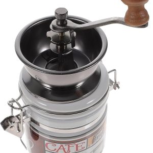 Handmatige keramische koffiemolen voor keukengebruik - conische vijzel en stamper