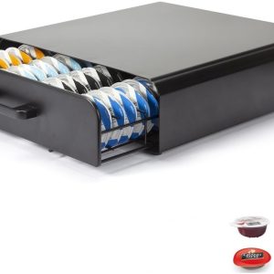 Ibenzoa® Geavanceerde Koffiecapsule Organizer: Compatibel met Tassimo en Bartesian Systemen - Stijlvolle Opslag voor Uw Bar of Aanrecht