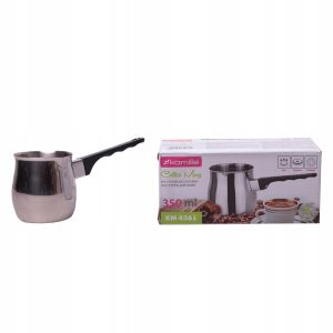 Kamille Turkse koffiepot RVS 350ml met Bakelieten Handvat