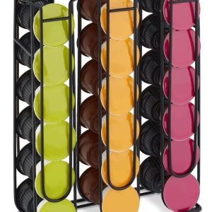 Relaxdays capsulehouder - compatibel met dolce gusto - cuphouder voor 36 koffiecups