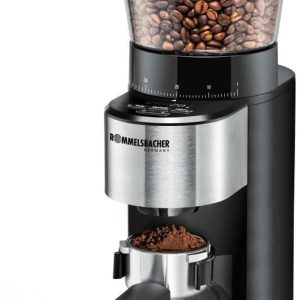Rommelsbacher EKM 500 - Koffiemolen met Weegschaal - Geïntegreerde Precisieweegschaal - RVS Kegelmaalwerk - 39 Maalstanden - 400 g Bonenreservoir