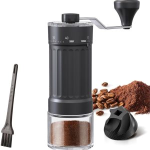 Zyrex® Coffee Grinder - Coffee Molen - Koffie Grinder - 40 Standen - Zwart - ‎17cm x 6cm x 17cm