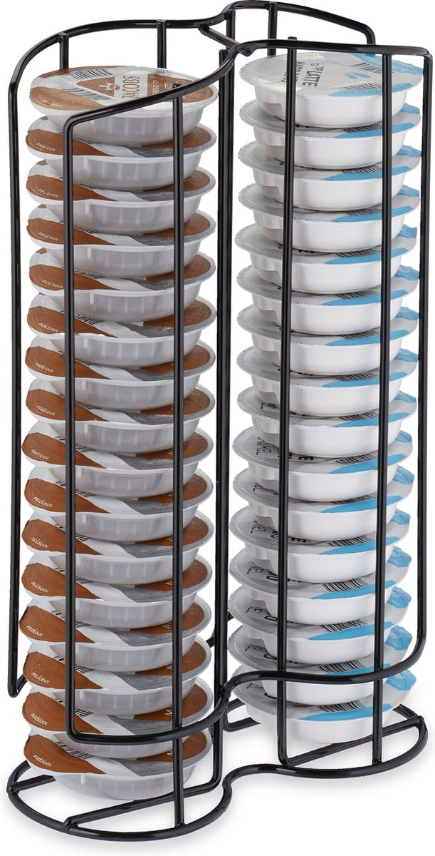 capsulehouder geschikt voor Tassimo - voor 32 cups - zwart
