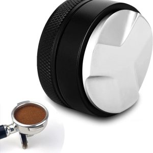 Allecto Plus - Koffiepoederverdeler 58 mm voor espressomachines in hoogte verstelbaar - Ideaal voor thuis, cafés, kantoren en restaurants
