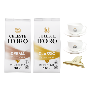 Celeste d'Oro Cadeaupakket - 2 KG Koffiebonen