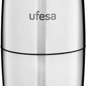 Elektrische koffiemolen UFESA MC0470 200 W roestvrij staal 70 g met transparant deksel