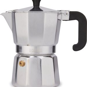 Espresso Maker, 3 Kopjes, Aluminium, Zilver - La Cafetière | Venice