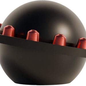 Fiastra Orbit capsulehouder geschikt voor Nespresso capsules - capsule dispenser - koffiecup houder - zwart - 12 x 12 x 11 cm