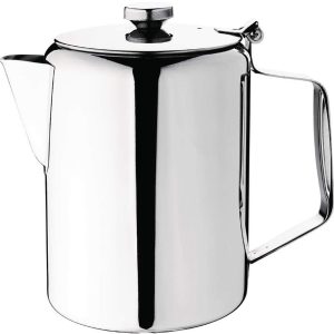 Grote Roestvrij Stalen Koffiepot 2L voor Espressomachine