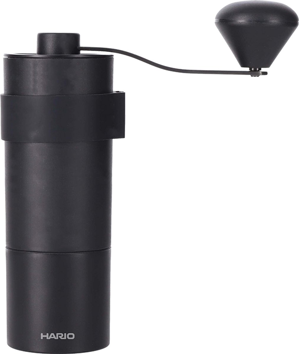 HARIO Koffiemolen Mini Black Pro - Zwart - Roestvrij Staal