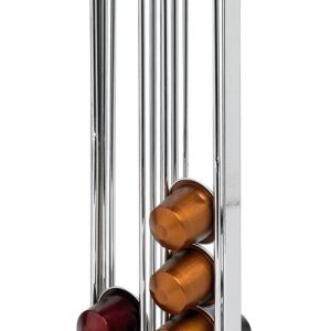Koffiecupshouder - 15 x 10 x 37 cm - koffie capsules display/houder voor 40 cupjes - Nespresso/Dolce Gusto houder