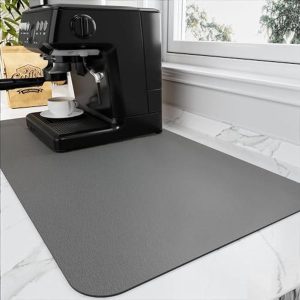 Koffiemat voor Werkbladen - Absorberende Afdruipmat voor Koffiezetapparaat en Espressomachine