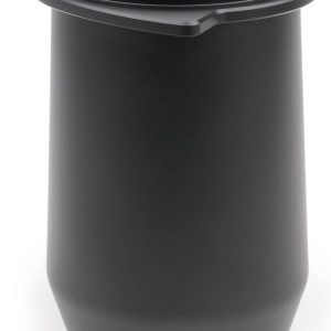 Koffieportafilter, maatbeker van 54 mm, koffiepoederreservoir van 54 mm, geschikt voor Breville Series 8 koffiemachines - zwart.