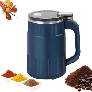 Multifunctionele koffiemolen en kruidenmolen, elektrische 200 W koffiemolen voor koffiebonen, kruiden, noten, granen, specerijen, noten