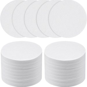 Ronde Koffiefilters voor Aeropress, 400 Stuks van 64mm - Vervangingsfilters voor Koffie en Espresso, Ideaal voor Thuisgebruik en Barista's