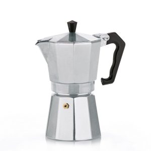 10590 espressomachine, voor 3 kopjes, aluminium