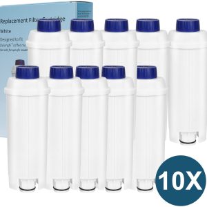 10x waterfilter voor De'Longhi DLSC002 - Waterfilter voor espressomachines