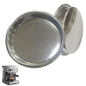 2 Stuks 53mm Blindsieb (Compatibel Met 54mm) - Roestvrijstaal Backflush Filter Voor Portafilter, Espressomachine Reinigingsaccessoire En Onderhoud