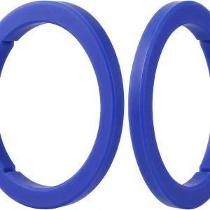 2 stuks pakking groep E61, afdichting E61 filterhouder van voedselveilige siliconen, BPA-vrij, afdichting espressomachine E61, reserveonderdeel 8,5 mm voor koffiezetapparaat, blauwe ring