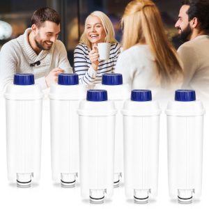 4x waterfilter voor De'Longhi DLSC002 - Waterfilter voor espressomachines