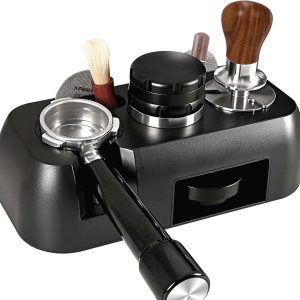 51-58 mm, universeel coffee-tamperstation van ABS voor espressomachine, barista-accessoires, koffietafunctie, tamping standaard
