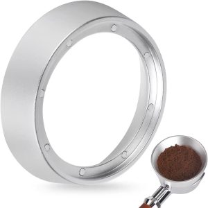 54 mm koffiedoseerring, koffiepoeder doseerring, met 8 magnetische contacten, koffieaccessoires, voor zeefhouder 54 mm, niet compatibel met espressomachines geïntegreerde grinders