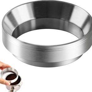 58 mm universele koffiedoseerring voor zeefhouder, doseertrechter van aluminiumlegering voor koffiemolen