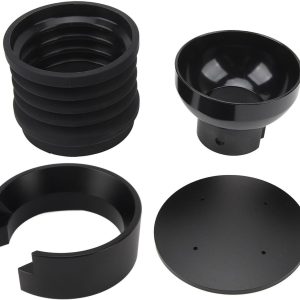 58mm Dosing Ring met Siliconen Bellows en 2-in-1 Functie voor Koffiemolen en Koffie Dispenseer Trechter