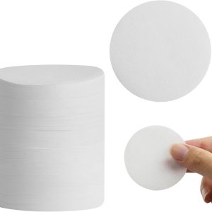 600 stuks, 58 mm, rond, koffiefilterpapier, wit, micropapierfilter, espressomachine, cafetier-filterzeef, espresso-zeefdragers, dubbel plissé design, voor espressomachines