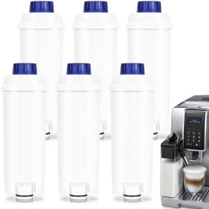 6x waterfilter voor De'Longhi DLSC002 - Waterfilter voor espressomachines
