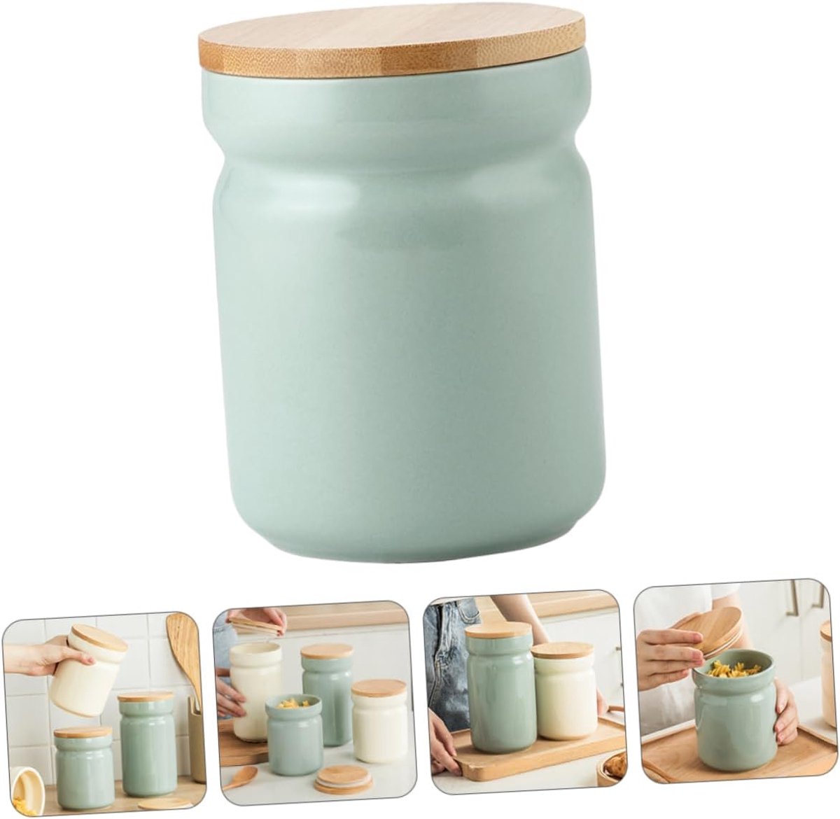 700ml Verse Thee Pot Keramische Theebus Luchtdichte Bewaarbus Thuis Theedoos