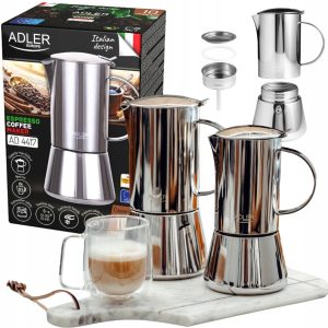 Adler Koffiezetter Espresso 620ml - Geschikt voor Inductie