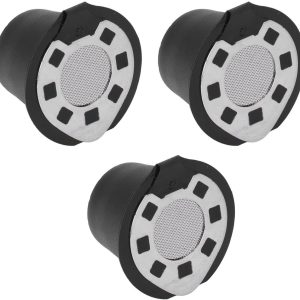 Allecto - Coffee Capsule - Herbruikbare Capsules - Hoog Capaciteit - Set van 3 - Koffiefilter - Geschikt voor Nespresso Machine - Inclusief Sch...