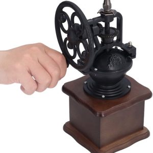 Allecto - Handmatige koffiemolen - Retro koffiemolen - Instelbare