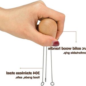 Allecto - Koffie Pin Dispenser - Rvs - Espressomachine Hulpgereedschap - Koffie Poeder Distributeur - Koffie Leveler Tool - Geschikt voor Beuk - Naald Type Koffie Sabotage