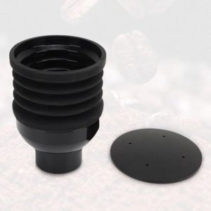 Allecto - Koffiemolen - Herbruikbare blazen bonen bin