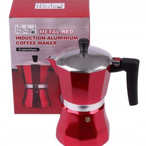 Aluminium Koffiezetter voor 6 Kopjes (300ml) - Geschikt voor Inductie