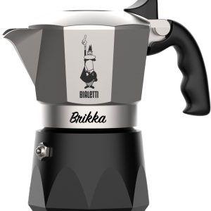Bialetti Brikka Revolution 2 Kops - Espressopot met Crema - Aluminium Mokapot - Voor Authentieke Italiaanse Espresso