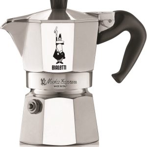Bialetti Moka Express 1 Kops - Espressopot - Aluminium - 60 ml