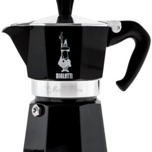 Bialetti Moka Express - Percolator - 3 kops - Aluminium - Zwart